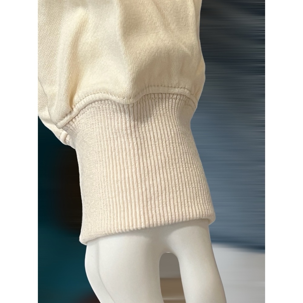 PEACH LOVE CALIFORNIA Cream cowgirl embellished pull over size medium - Picture 6 of 8